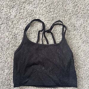 Forever 21 Black Ribbed Camisole
